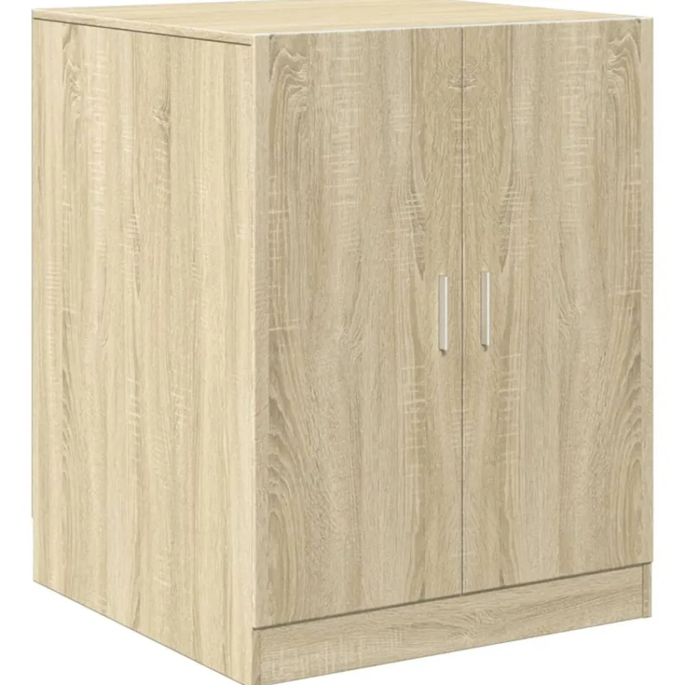 vidaXL Mueble para lavadora 2 piezas madera de ingeniería Roble Sonoma Discount