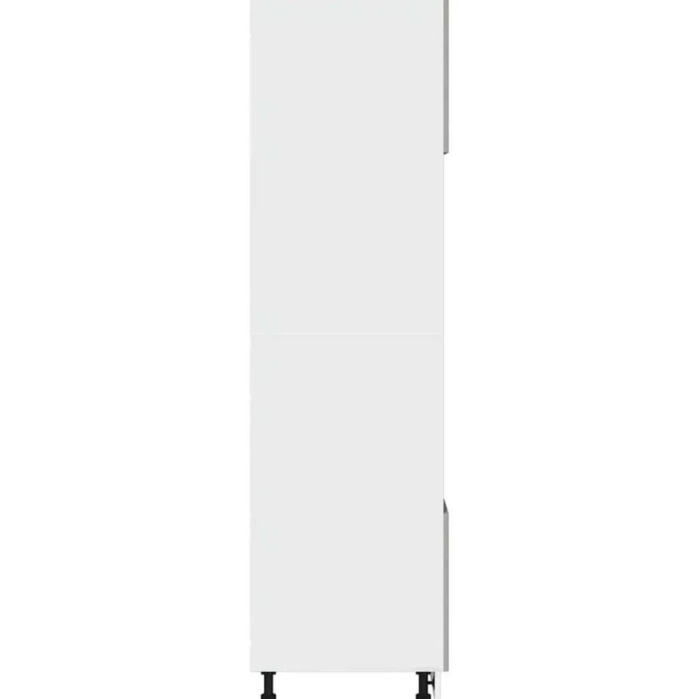vidaXL Mueble para microondas "Lyon" gris hormigón 60x57x207 cm madera de ingeniería Gris hormigón Discount