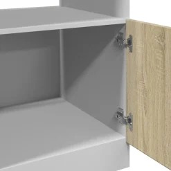 vidaXL Mueble para microondas