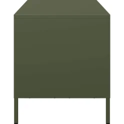 vidaXL Muebles Tv-Mueble para TV acero laminado en frío 68x39x43,5 cm