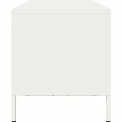 vidaXL Muebles Tv-Mueble para TV acero laminado en frío 135x39x43,5 cm