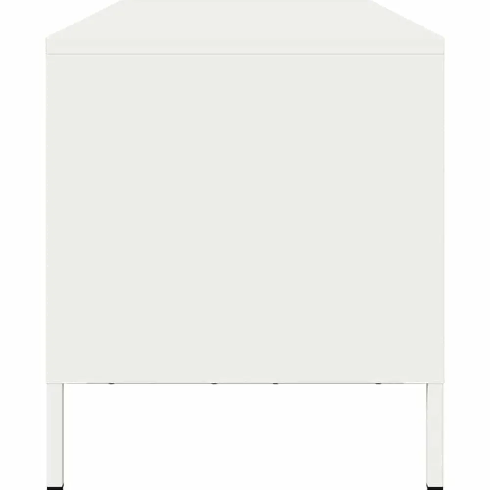 vidaXL Muebles Tv-Mueble para TV acero laminado en frío 135x39x43,5 cm
