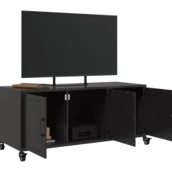 vidaXL Muebles Tv-Mueble para TV acero 100,5x39x43,5 cm