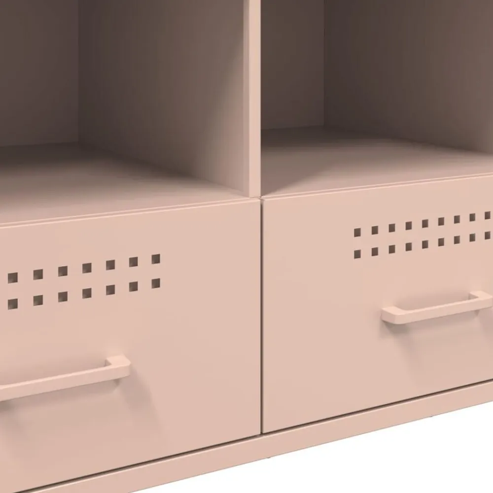 vidaXL Muebles Tv-Mueble para TV acero 100,5x39x50,5 cm