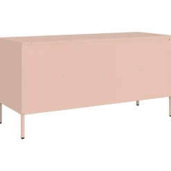 vidaXL Muebles Tv-Mueble para TV acero 100,5x39x50,5 cm