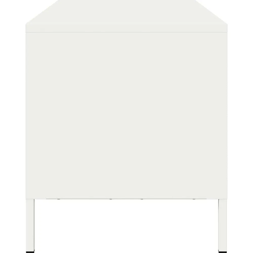 vidaXL Muebles Tv-Mueble para TV acero laminado en frío 68x39x43,5 cm