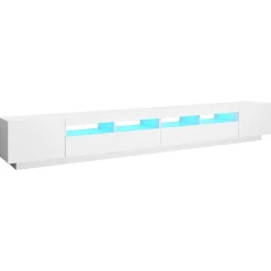 vidaXL Muebles Tv-Mueble para TV con luces LED 300x35x40 cm