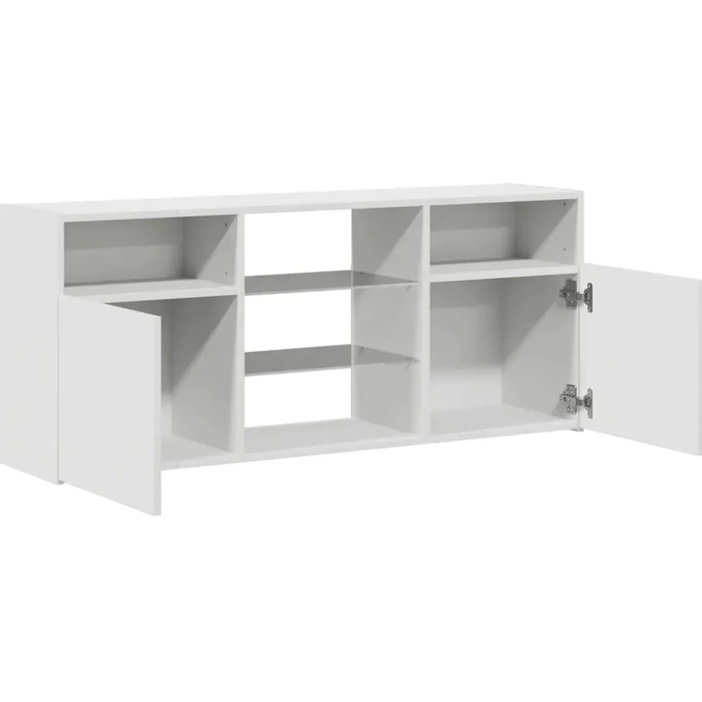 vidaXL Muebles Tv-Mueble para TV con luces LED 120x30x50 cm