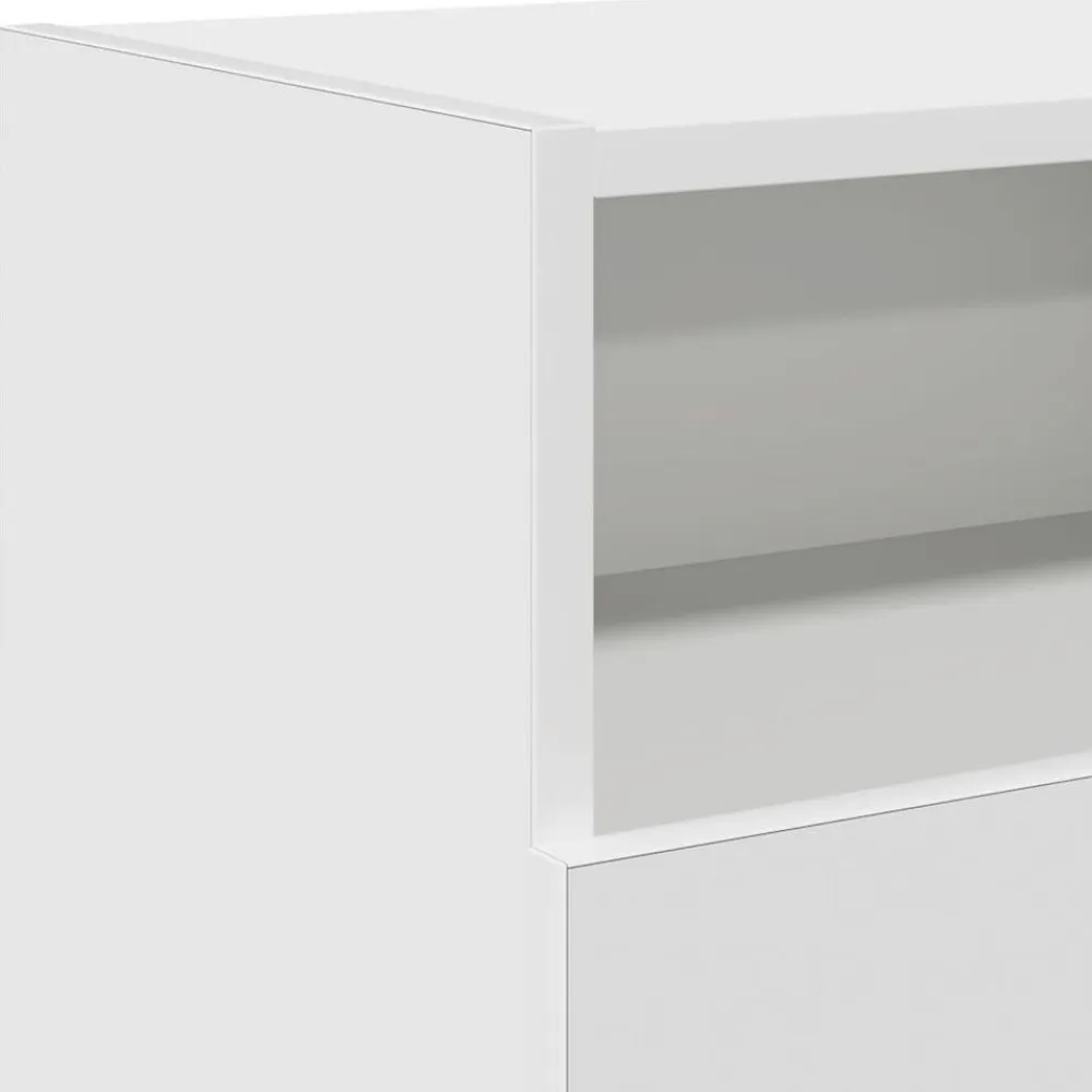 vidaXL Muebles Tv-Mueble para TV con luces LED 120x30x50 cm