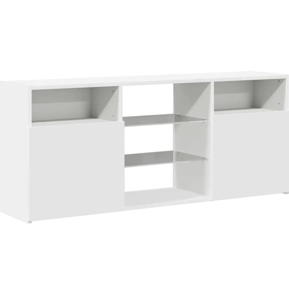 vidaXL Muebles Tv-Mueble para TV con luces LED 120x30x50 cm