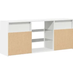 vidaXL Muebles Tv-Mueble para TV con luces LED 120x30x50 cm