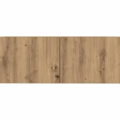 vidaXL Muebles Tv-Mueble para TV de pared madera contrachapada artesanal 3 piezas