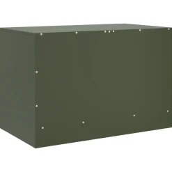 vidaXL Muebles Tv-Mueble para TV de acero 67x39x44 cm