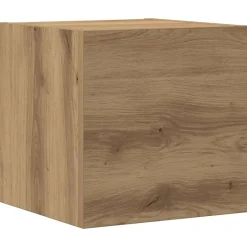 vidaXL Muebles Tv-Mueble para TV de pared madera contrachapada artesanal 5 piezas