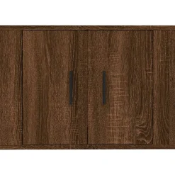 vidaXL Mueble para TV de pared roble marrón 57x34,5x40 cm Marrón roble
