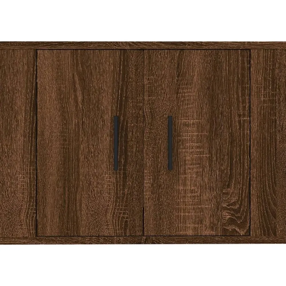 vidaXL Mueble para TV de pared roble marrón 57x34,5x40 cm Marrón roble