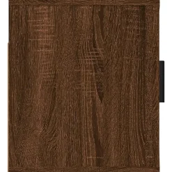 vidaXL Mueble para TV de pared roble marrón 57x34,5x40 cm Marrón roble