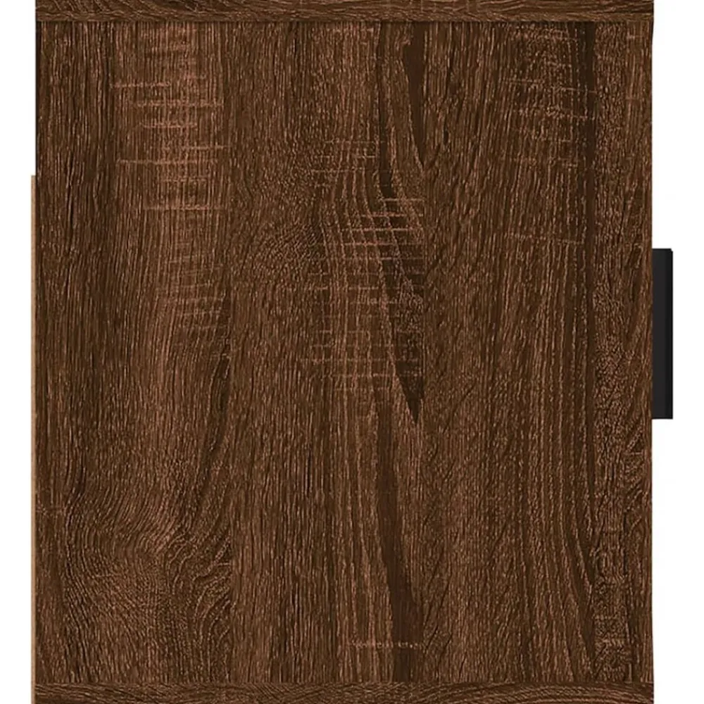 vidaXL Mueble para TV de pared roble marrón 57x34,5x40 cm Marrón roble