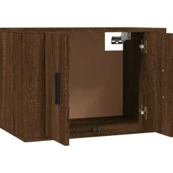 vidaXL Mueble para TV de pared roble marrón 57x34,5x40 cm Marrón roble