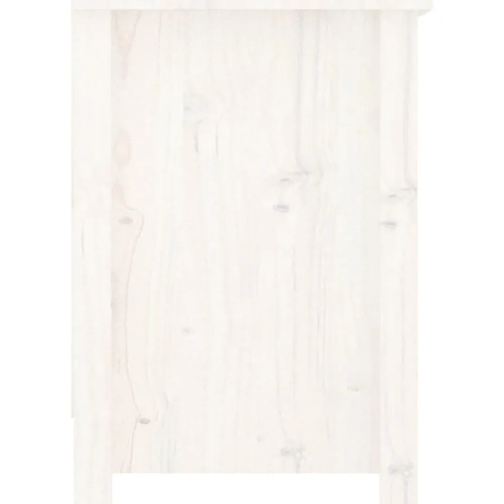 vidaXL Muebles Tv-Mueble para TV de madera maciza de pino 103x36,5x52 cm