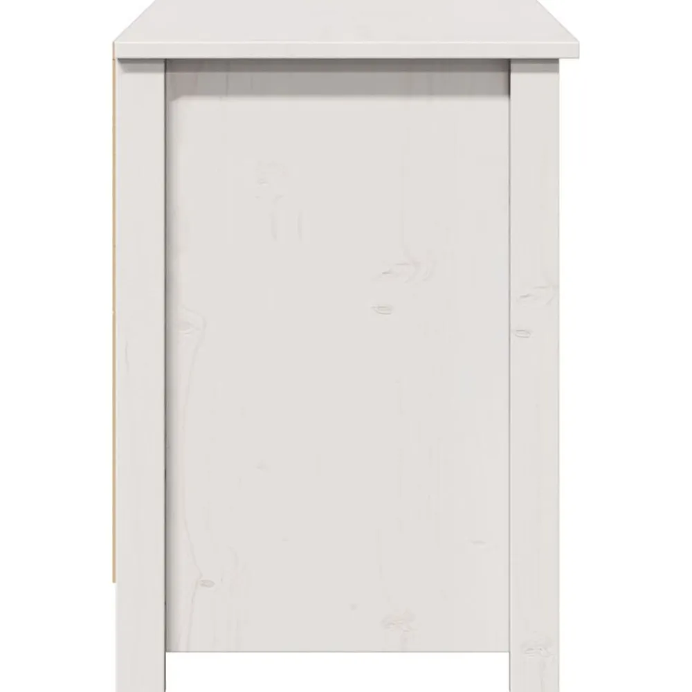 vidaXL Muebles Tv-Mueble para TV de madera maciza de pino 103x36,5x52 cm