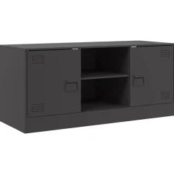 vidaXL Muebles Tv-Mueble para TV de acero 99x39x44 cm