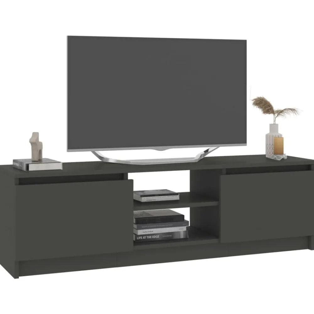vidaXL Muebles Tv-Mueble para TV de aglomerado 120x30x35,5 cm