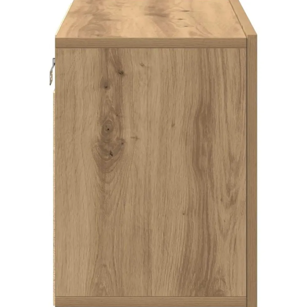 vidaXL Mueble para TV de pared roble artesanal 60x30x41 cm Roble artisan Clearance