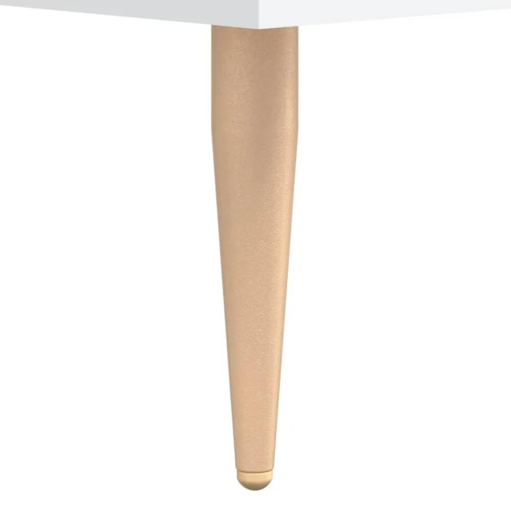vidaXL Mueble para TV madera de ingeniería 150x30x50 cm Blanco Clearance