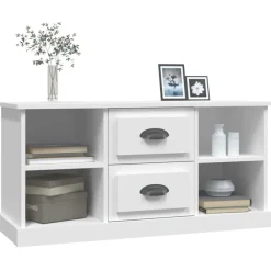 vidaXL Muebles Tv-Mueble para TV madera contrachapada 99,5x35,5x48 cm