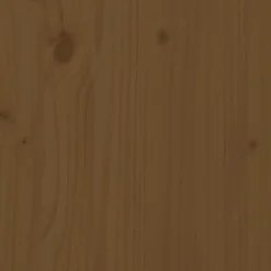 vidaXL Muebles Tv-Mueble para TV madera maciza de pino marrón miel 110,5x35x44 cm