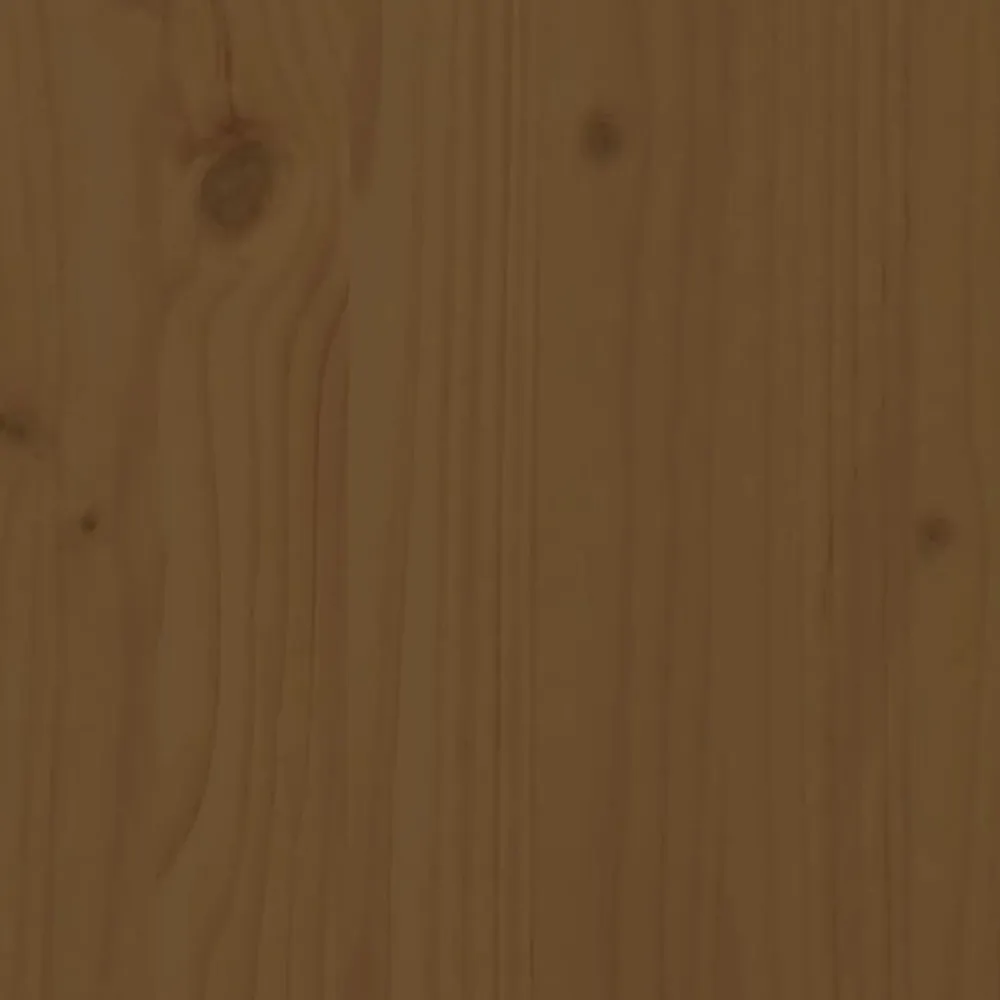 vidaXL Muebles Tv-Mueble para TV madera maciza de pino marrón miel 110,5x35x44 cm