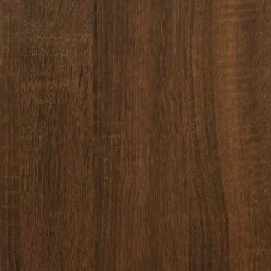 vidaXL Mueble para TV madera contrachapada marrón roble 100x35x55 cm Marrón roble