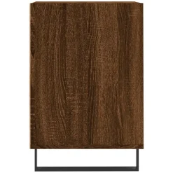 vidaXL Mueble para TV madera contrachapada marrón roble 100x35x55 cm Marrón roble