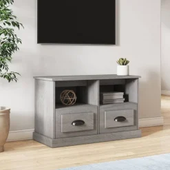 vidaXL Muebles Tv-Mueble para TV madera contrachapada 80x35x50 cm