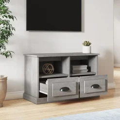vidaXL Muebles Tv-Mueble para TV madera contrachapada 80x35x50 cm