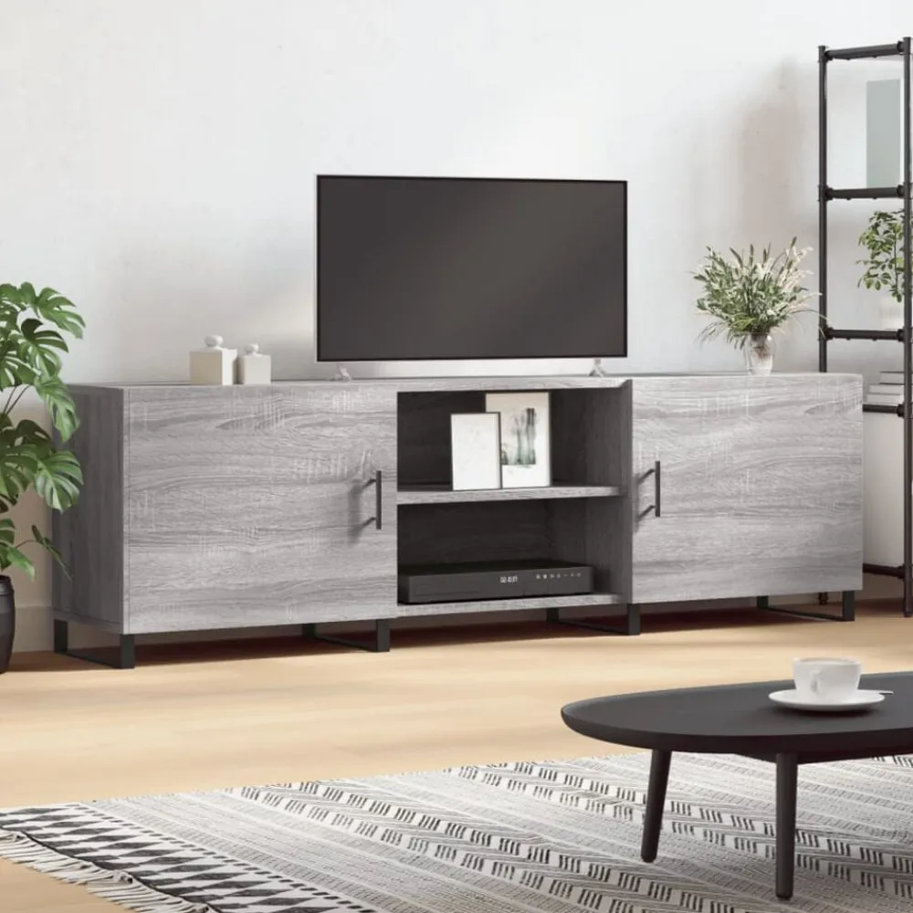 vidaXL Muebles Tv-Mueble para TV madera de ingeniería 150x30x50 cm