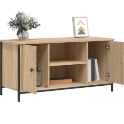 vidaXL Mueble para TV madera contrachapada 100x40x50 cm Roble Sonoma Online
