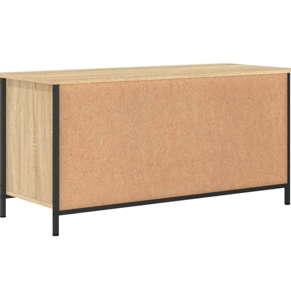 vidaXL Mueble para TV madera contrachapada 100x40x50 cm Roble Sonoma Online