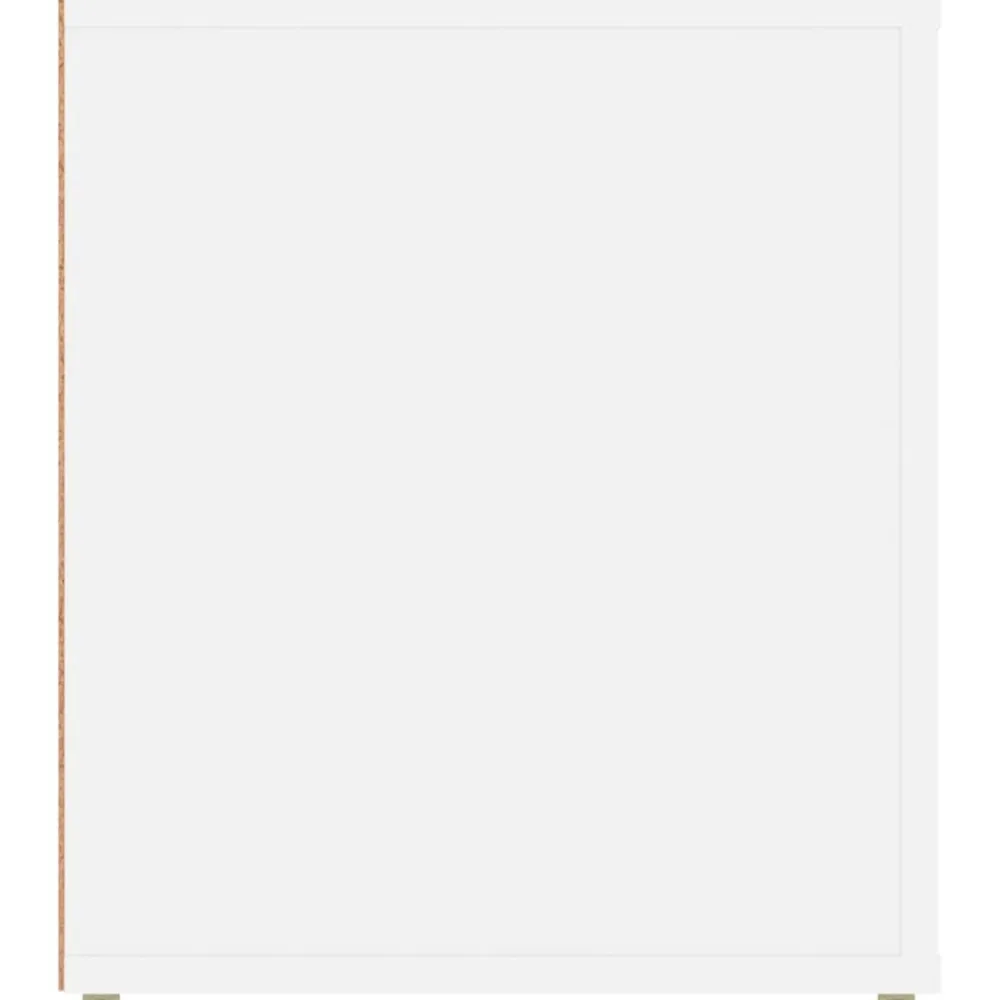 vidaXL Mueble para TV madera contrachapada 100x35x40 cm Blanco Best
