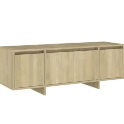 vidaXL Mueble para TV madera contrachapada 120x30x40,5 cm Roble Sonoma Discount