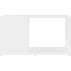 vidaXL Mueble para TV madera contrachapada 60x24x32 cm Blanco Hot