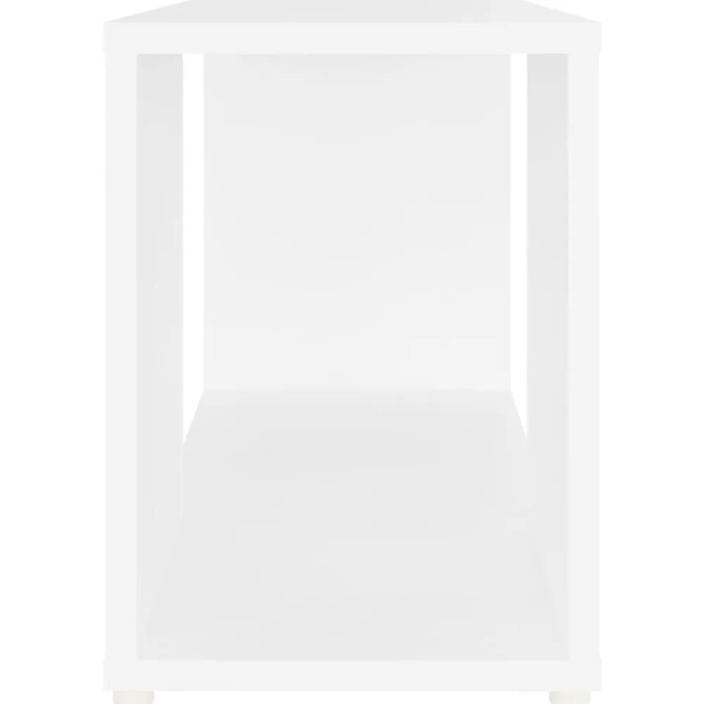 vidaXL Mueble para TV madera contrachapada 60x24x32 cm Blanco Hot