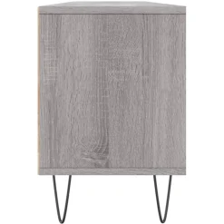 vidaXL Mueble para TV madera contrachapada 150x30x44,5 cm Gris sonoma Best