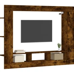 vidaXL Muebles Tv-Mueble para TV madera de ingeniería 152x22x113 cm