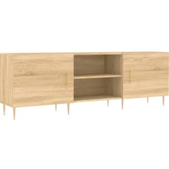 vidaXL Mueble para TV madera de ingeniería 150x30x50 cm Roble Sonoma