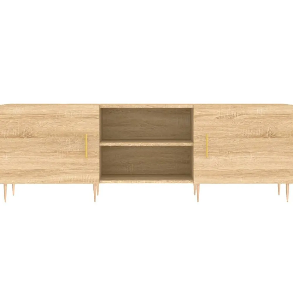 vidaXL Mueble para TV madera de ingeniería 150x30x50 cm Roble Sonoma