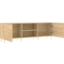 vidaXL Mueble para TV madera de ingeniería 150x30x50 cm Roble Sonoma