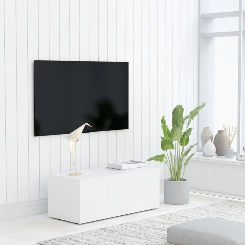 vidaXL Muebles Tv-Mueble para TV madera contrachapada 80x34x30 cm