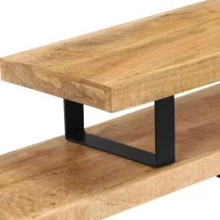 vidaXL Mueble para TV madera maciza de mango Outlet